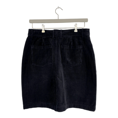 R-Collection corduroy skirt, black | woman L