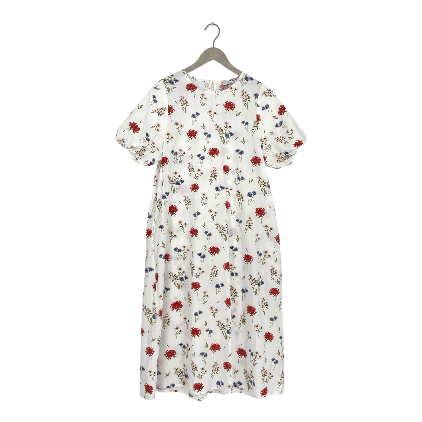 Riva Clothing puff-sleeved dress, flowers | woman S