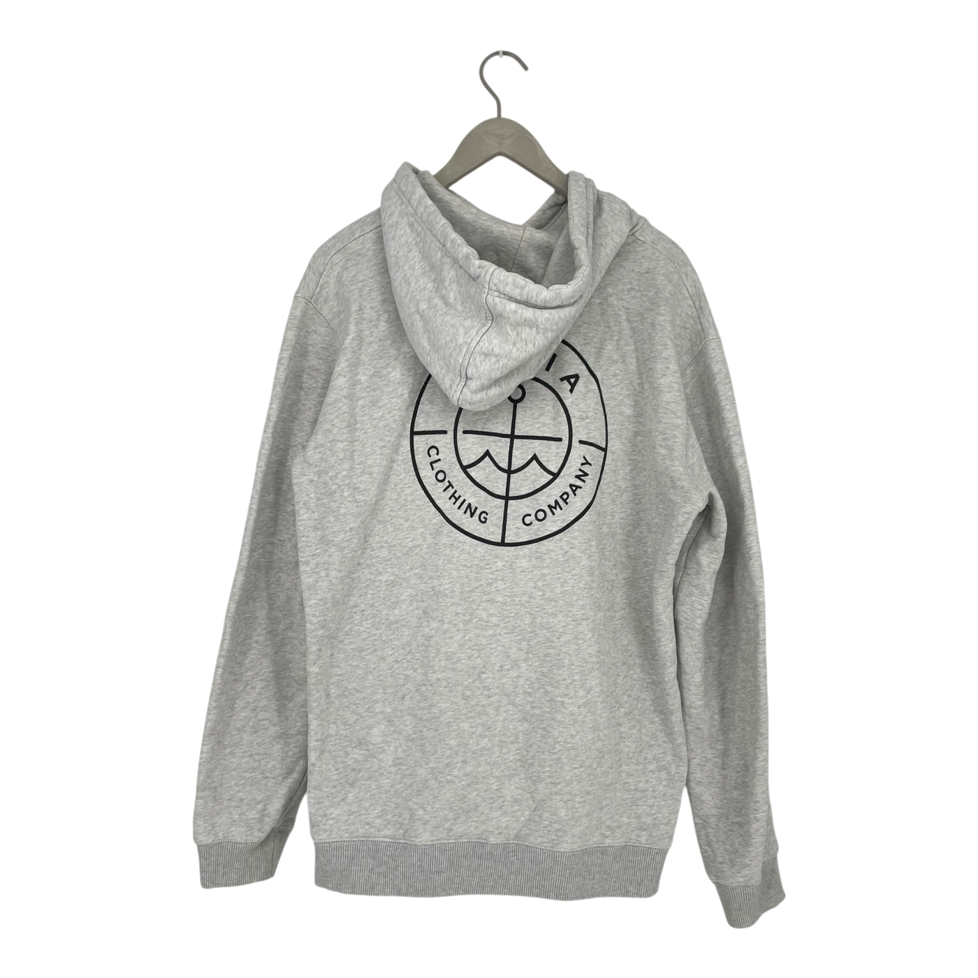 Makia hoodie, light grey | unisex XL