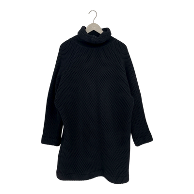 Nomen Nescio chunky wool tunic, black | woman M