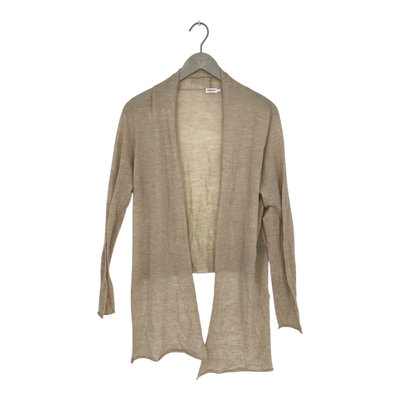 Filippa K merino cardigan, beige | woman XL