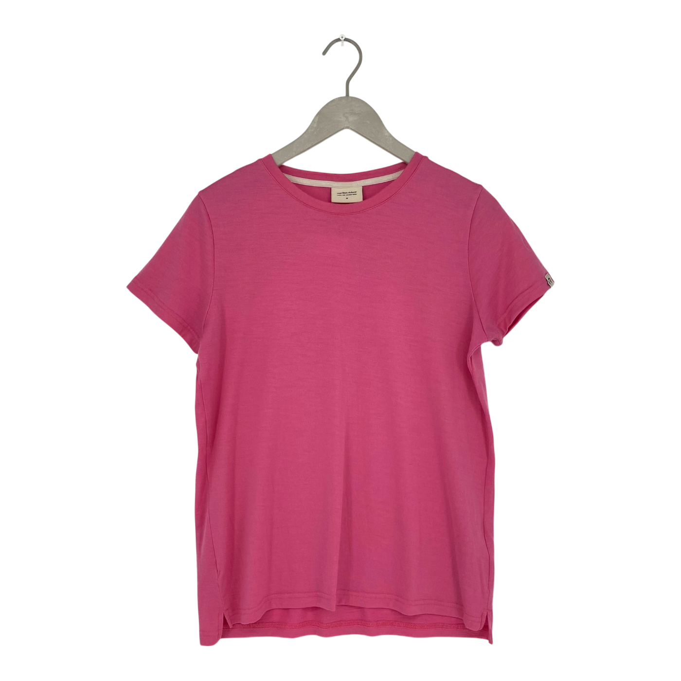 North Outdoor merino t-shirt, pink | woman M