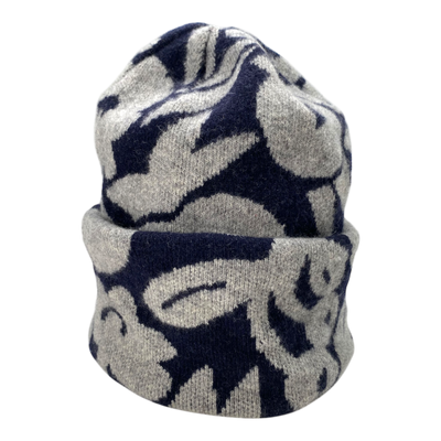 R-Collection wool beanie, grey