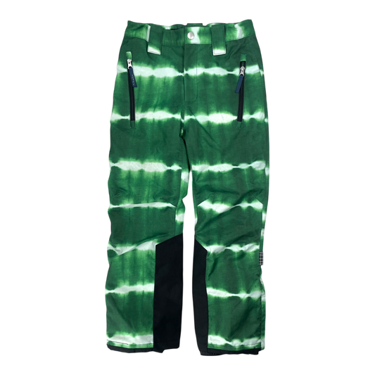 Molo jump pro winter pants, green tie dye | 134cm