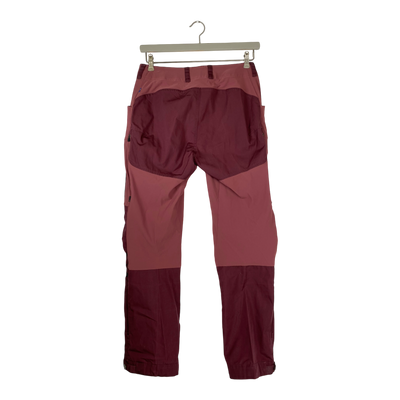 Fjällräven keb g1000 curved fit trousers, wine | woman 40