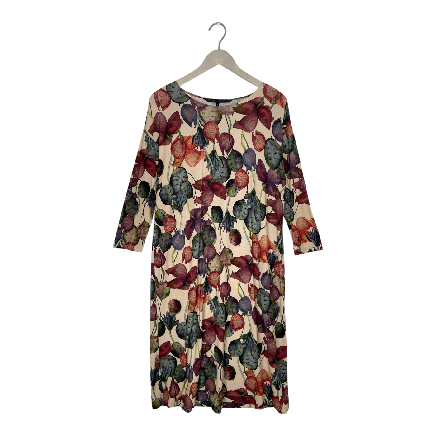 Falla kirsikka tricot dress, flower | woman S