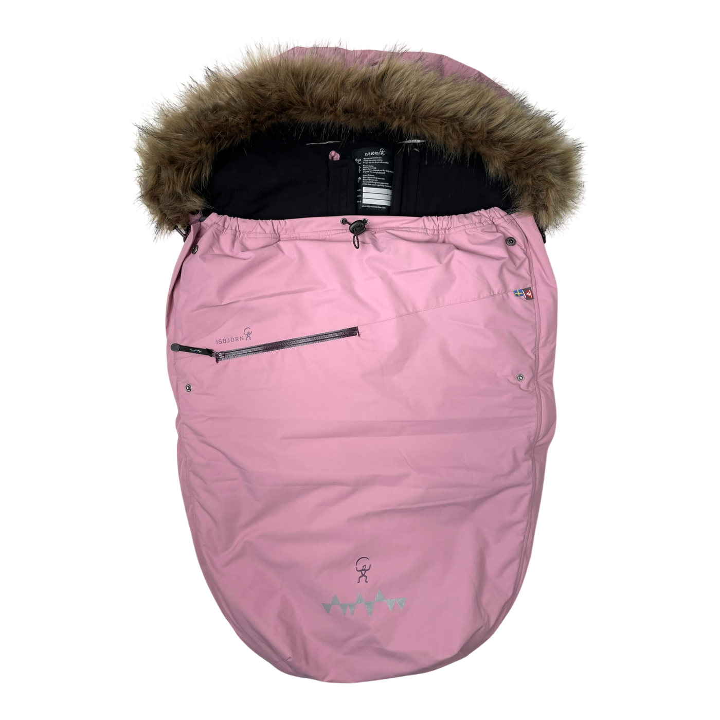 Isbjörn stroller bag, pink | one size