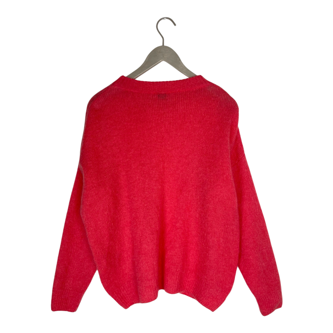 R-collection anna mohair knit, coral | women M