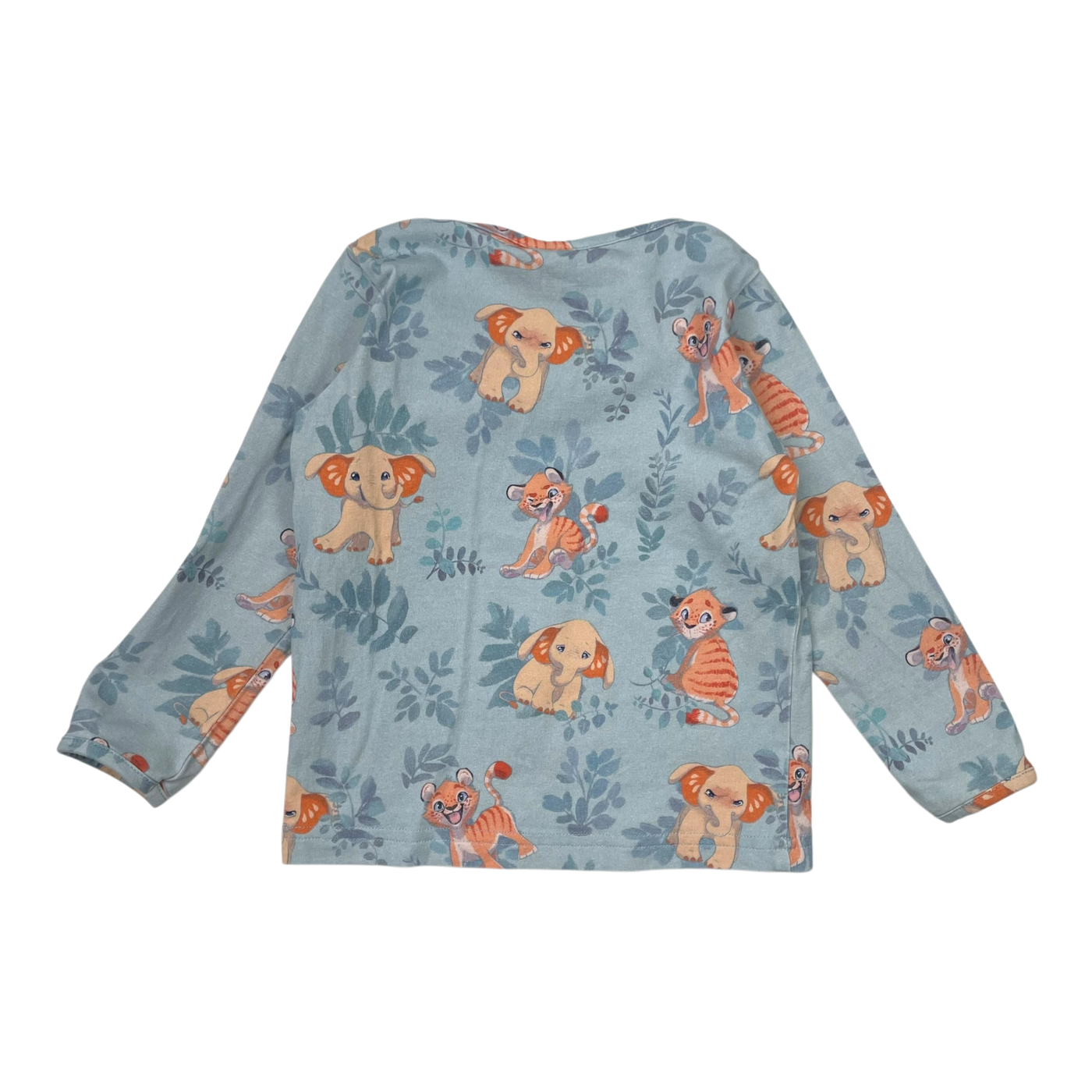 Metsola shirt, elephant & tiger | 74/80cm