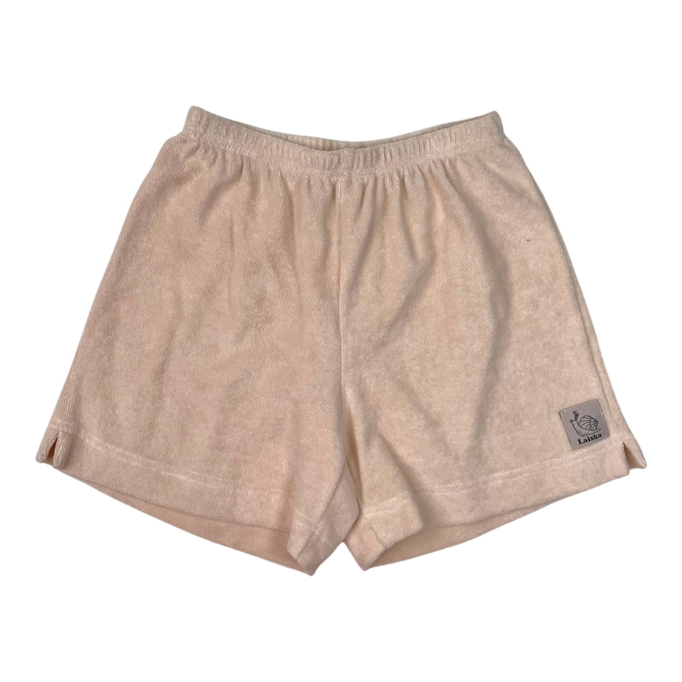 Laiska Ebba towel shorts, cream white | 122/128cm