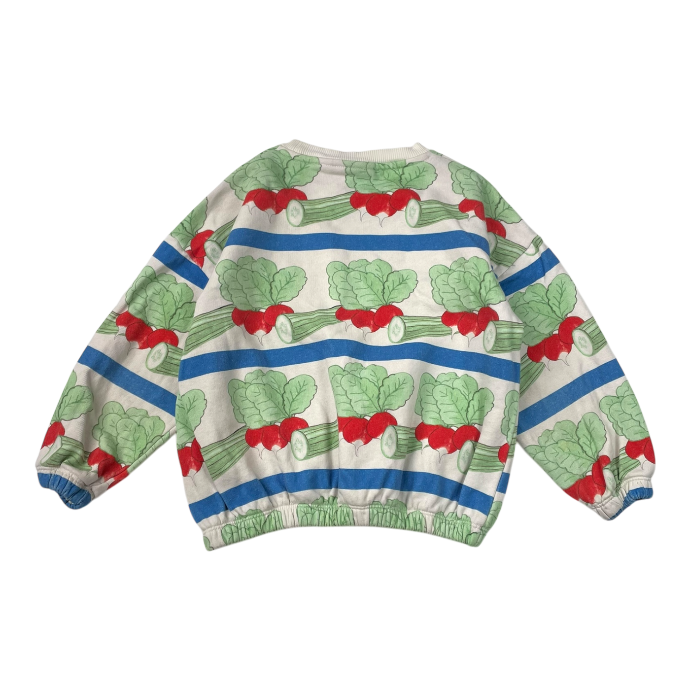 Mini Rodini sweatshirt, vegetables | 116/122cm