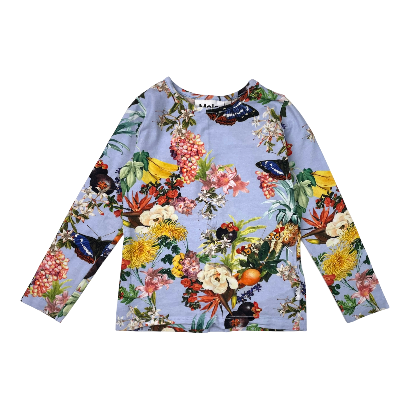 Molo rose shirt, tropical fruits | 104cm