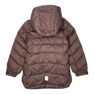 Reima down jacket, brown | 140cm