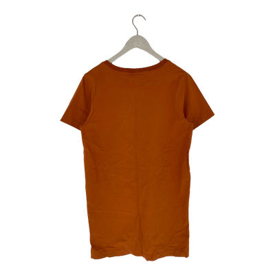 Ommellinen t-shirt tunic, rust | woman L