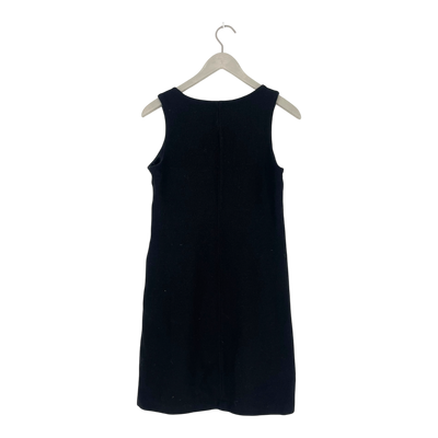 R-Collection wool dress, black | woman M