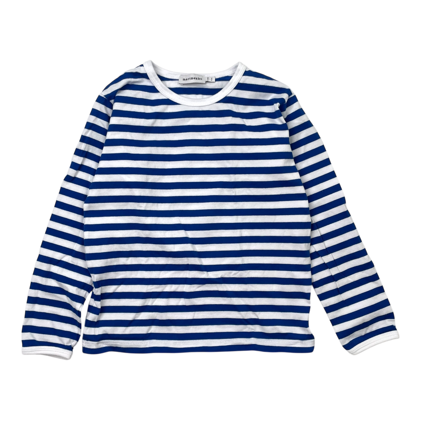 Marimekko stripe shirt, blue/white | 128/134cm