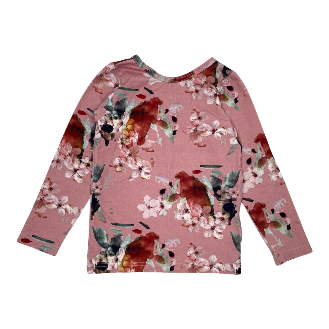 Kaiko cross shirt, pink blossom | 110/116cm