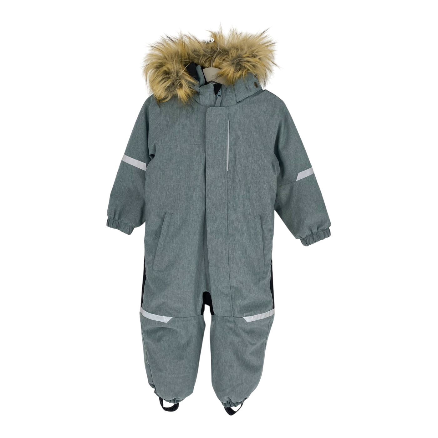 Polarn O. Pyret winter overall, teal blue | 92cm