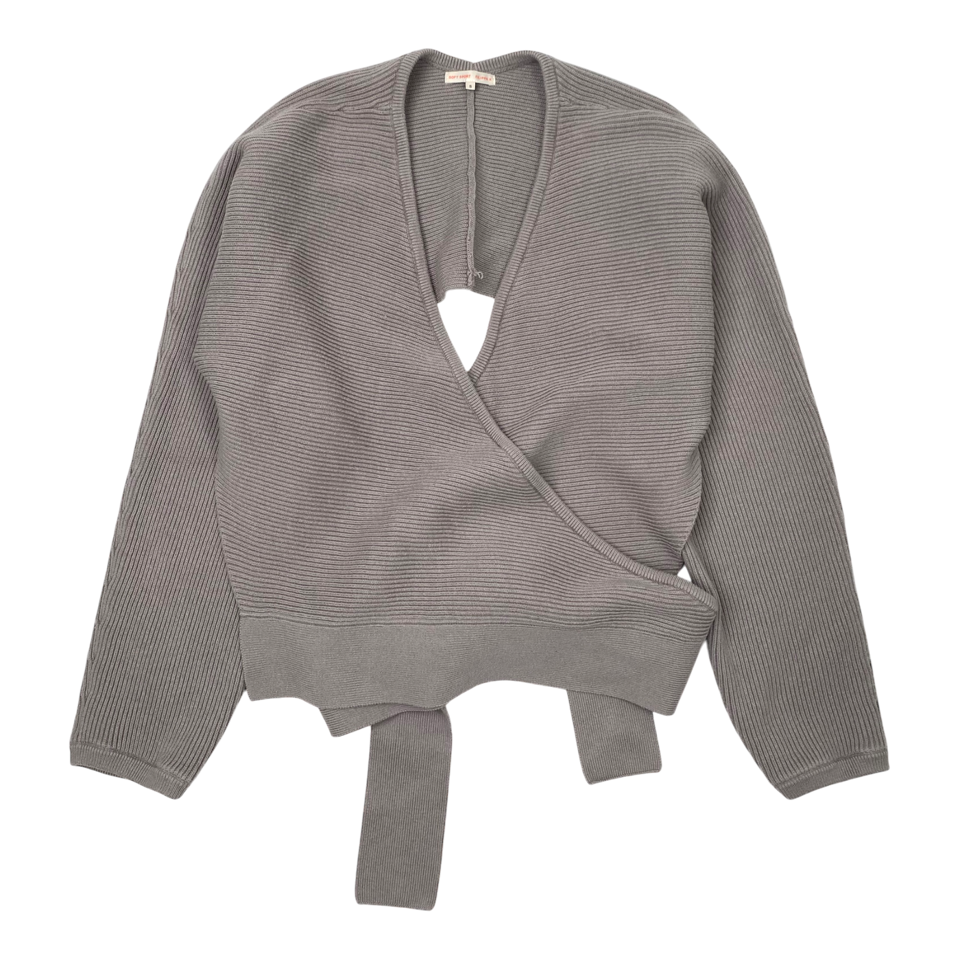 Filippa K ribbed wrap cardigan, sand | woman S