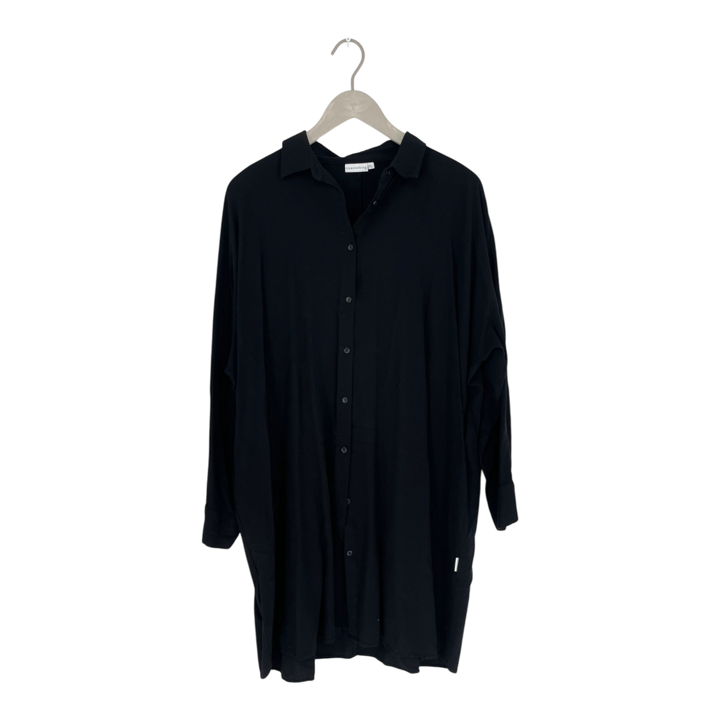 Riva Clothing tunic shirt, black | woman XL