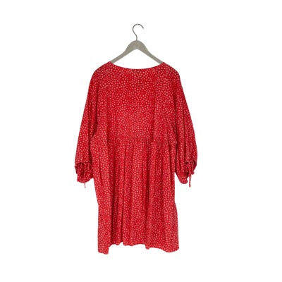 Uhana puff sleeve dress, flower | woman XL