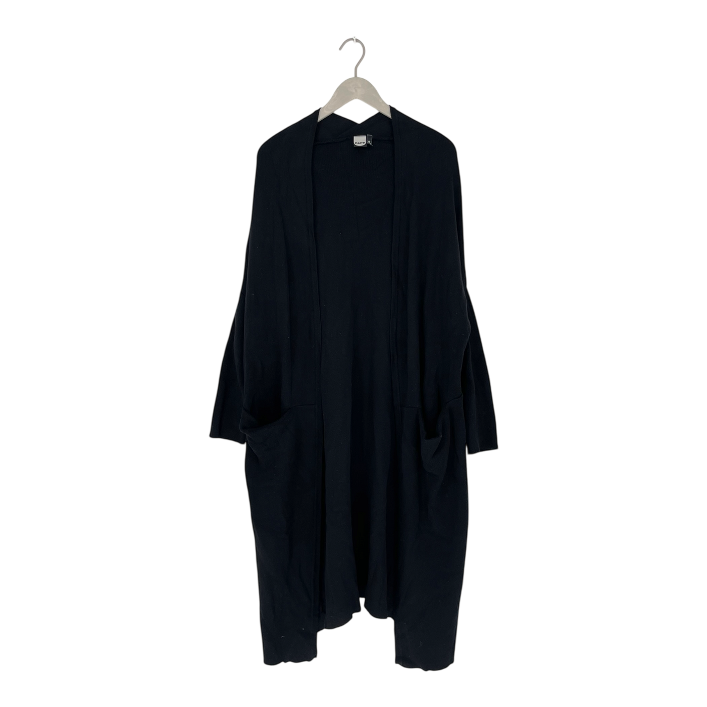 Papu giant hoodie sweater, black | woman XS/S