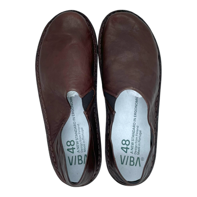 VIBAe Zuma leather shoes, cocoa brown | 48