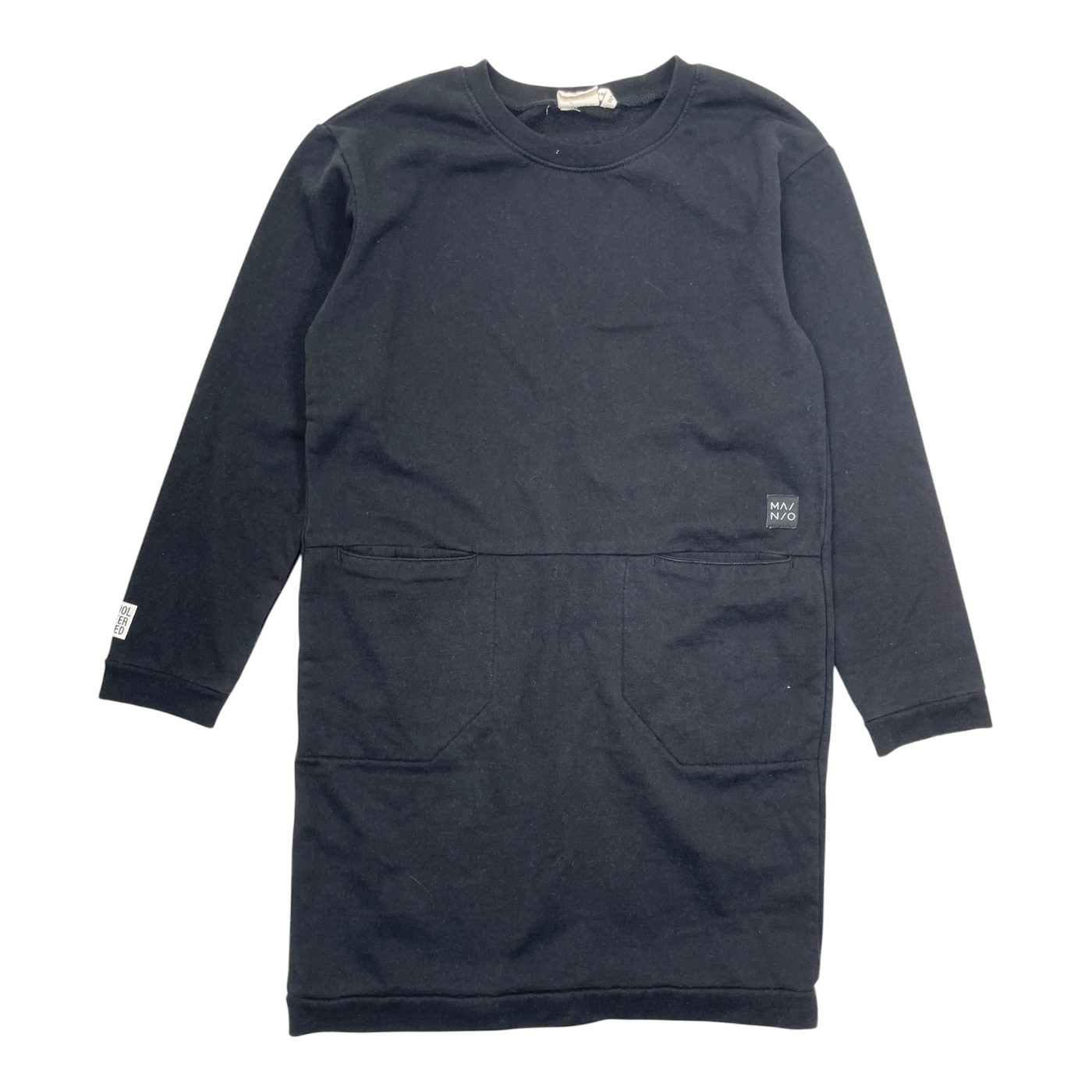 Mainio sweat dress, black | 146/152cm