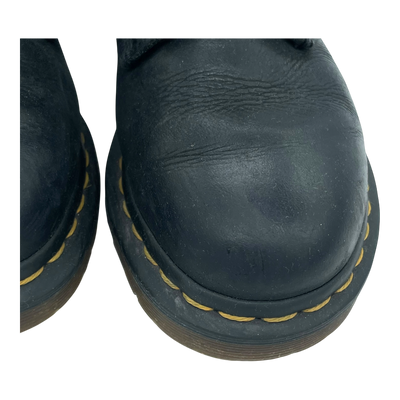 Dr. Martens 1460 serena collar faux fur boots, black | 38