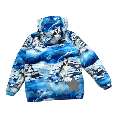 Molo castor winter jacket, husky | 122cm