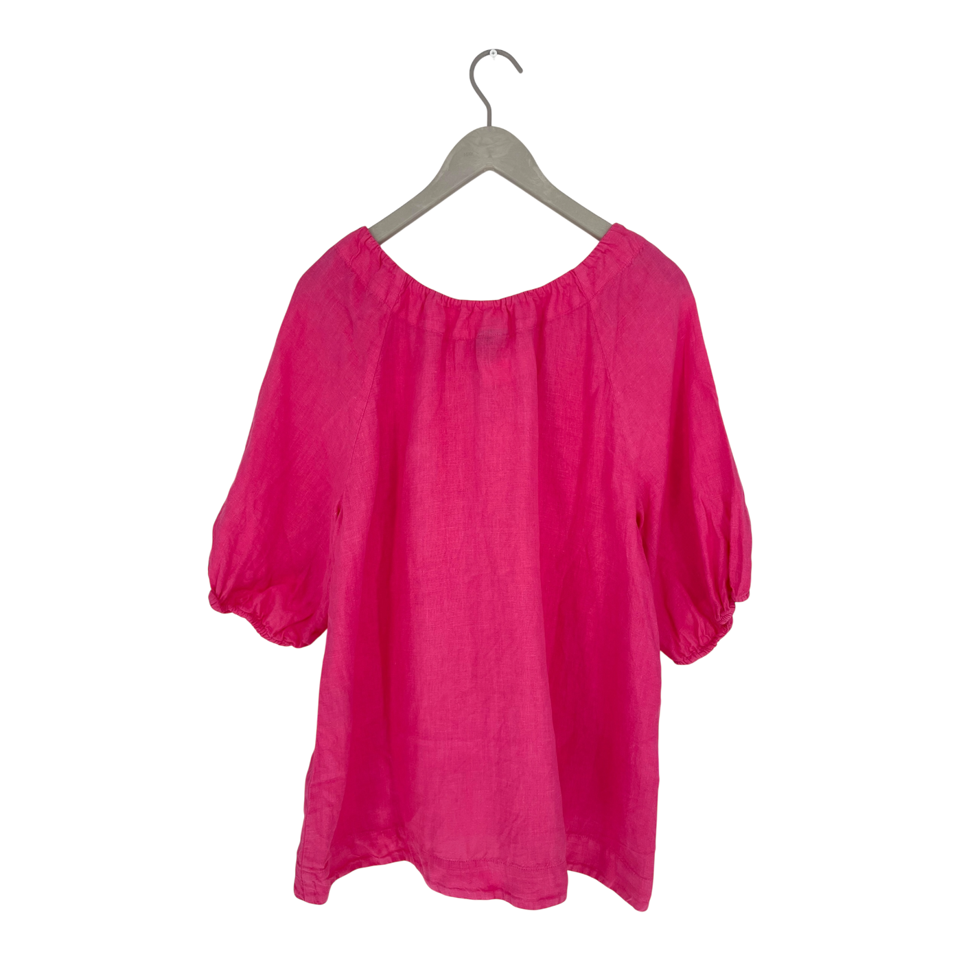 Papu pouch linen shirt, pink | woman M