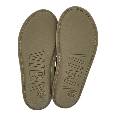 VIBAe Roma leather slippers, cognac brown | 45
