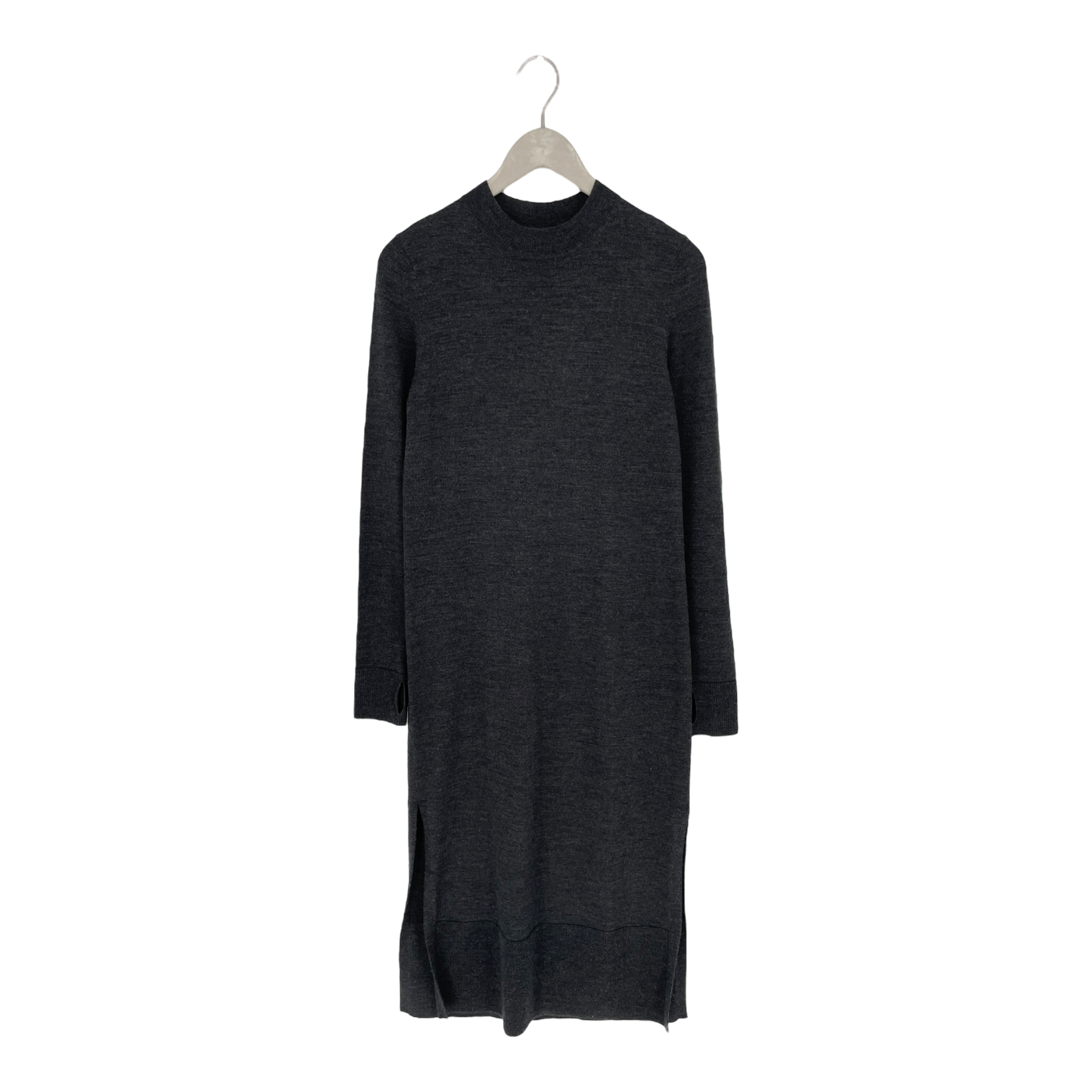 COS the funnel dress, dark grey | woman XS