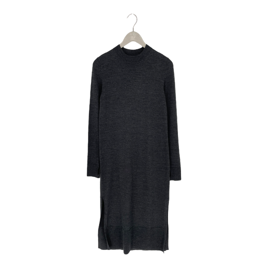 COS the funnel dress, dark grey | woman XS