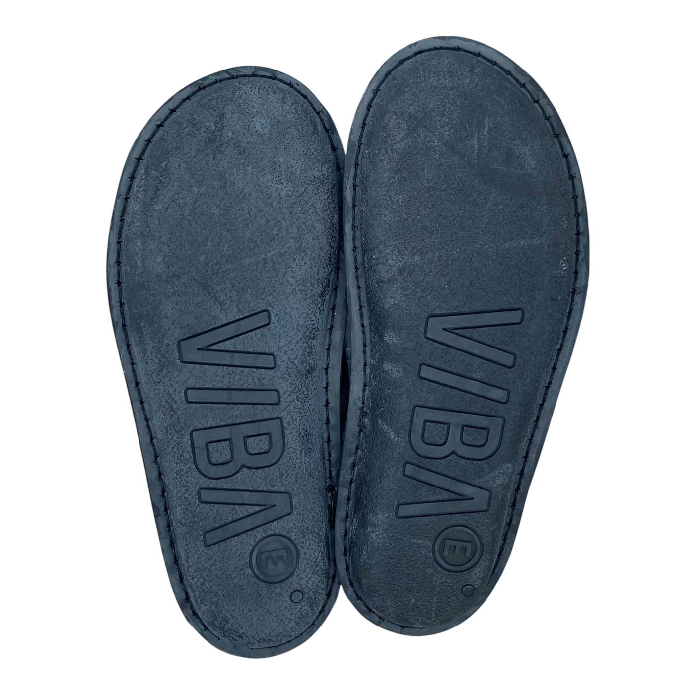 VIBAe Roma leather slippers, preto black | 44
