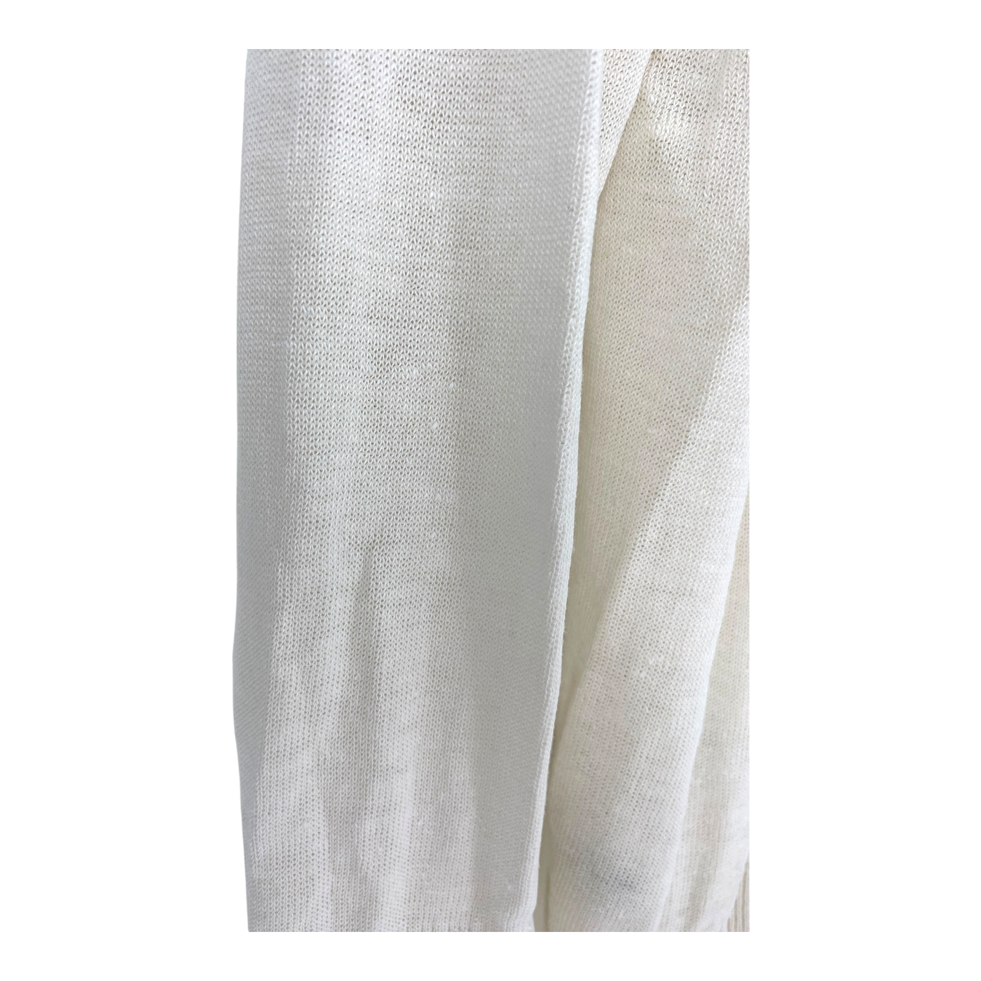 COS linen/silk cardigan, white | woman L