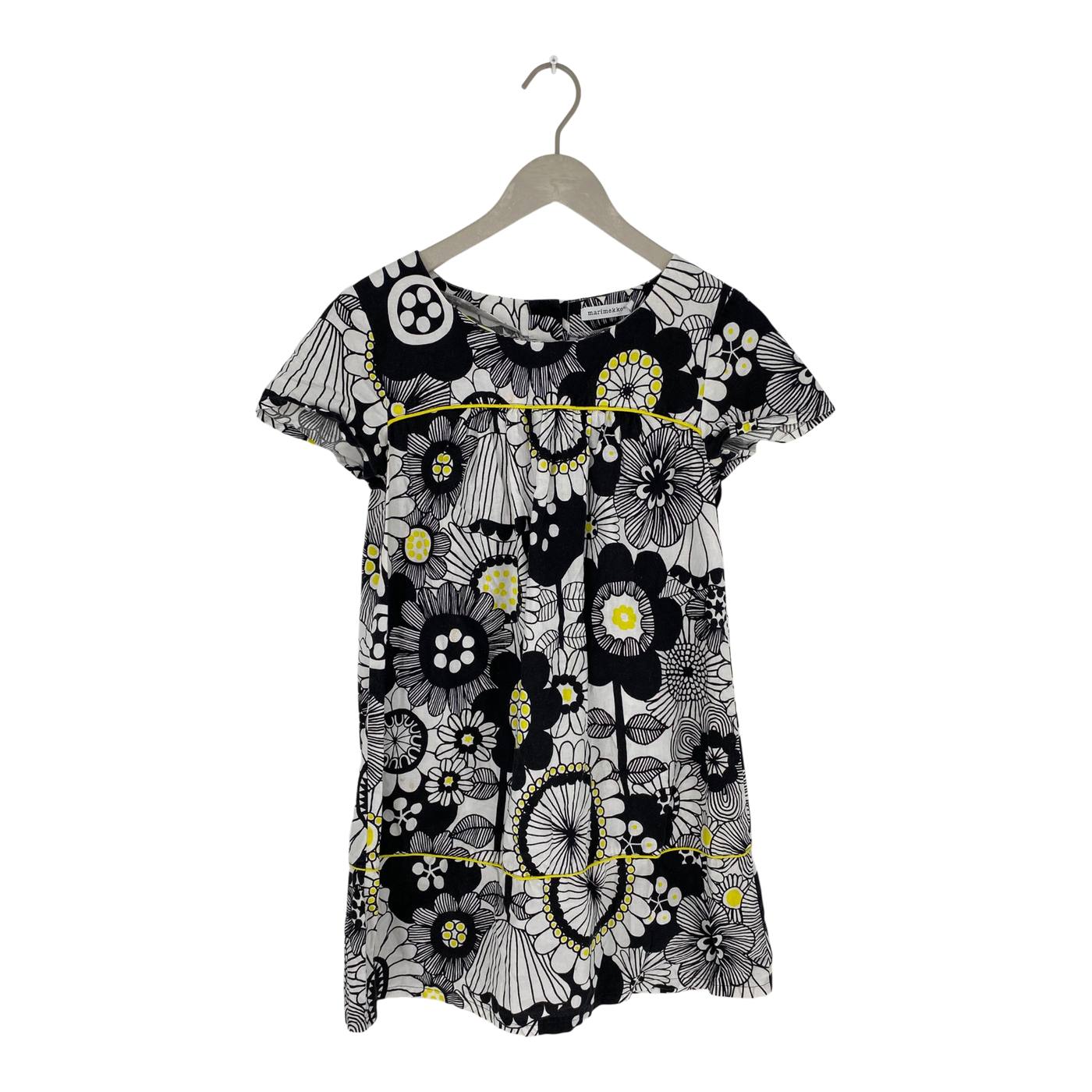 Marimekko neidonkaulus woven dress, flowers | woman 34