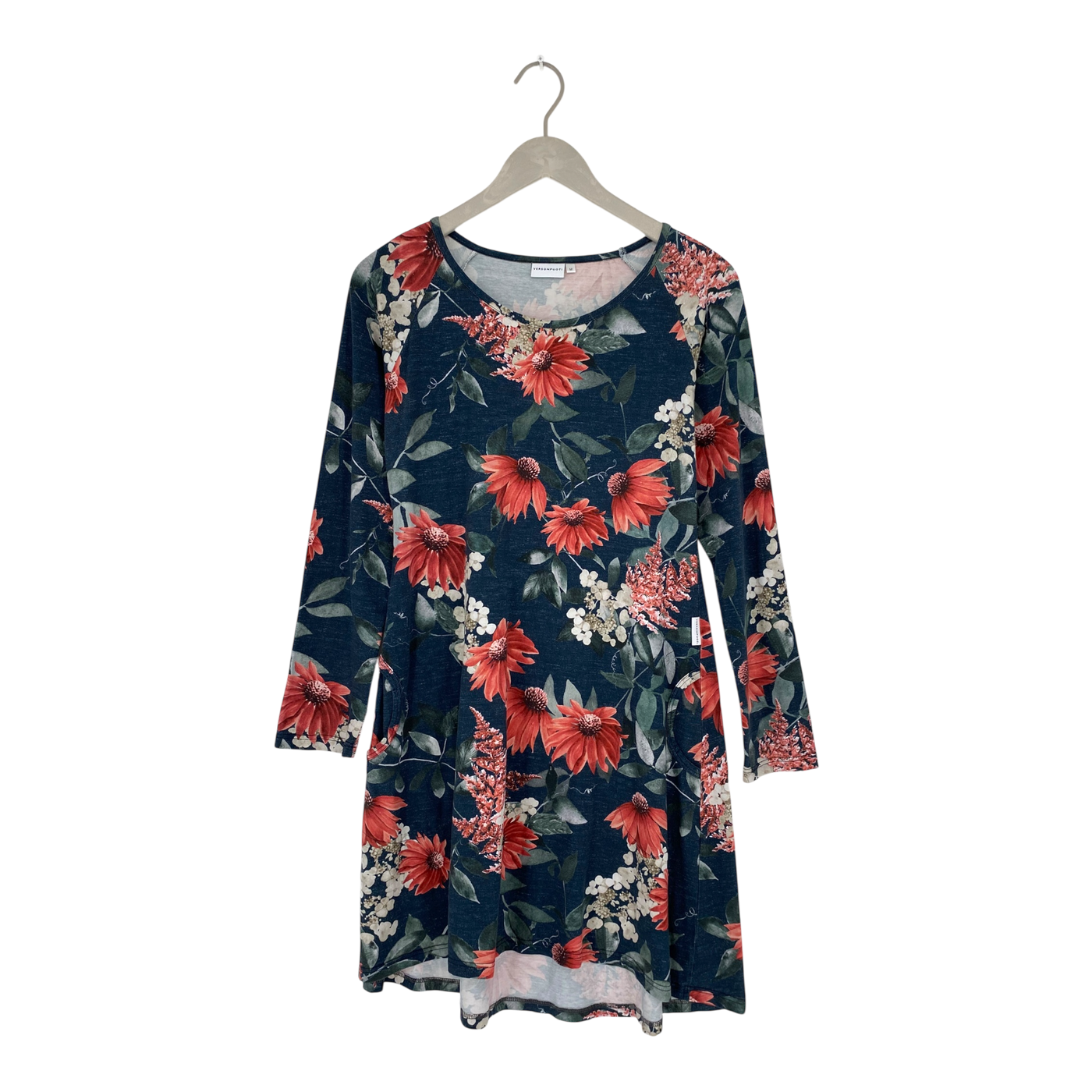 Versonpuoti tricot dress, flower | woman M