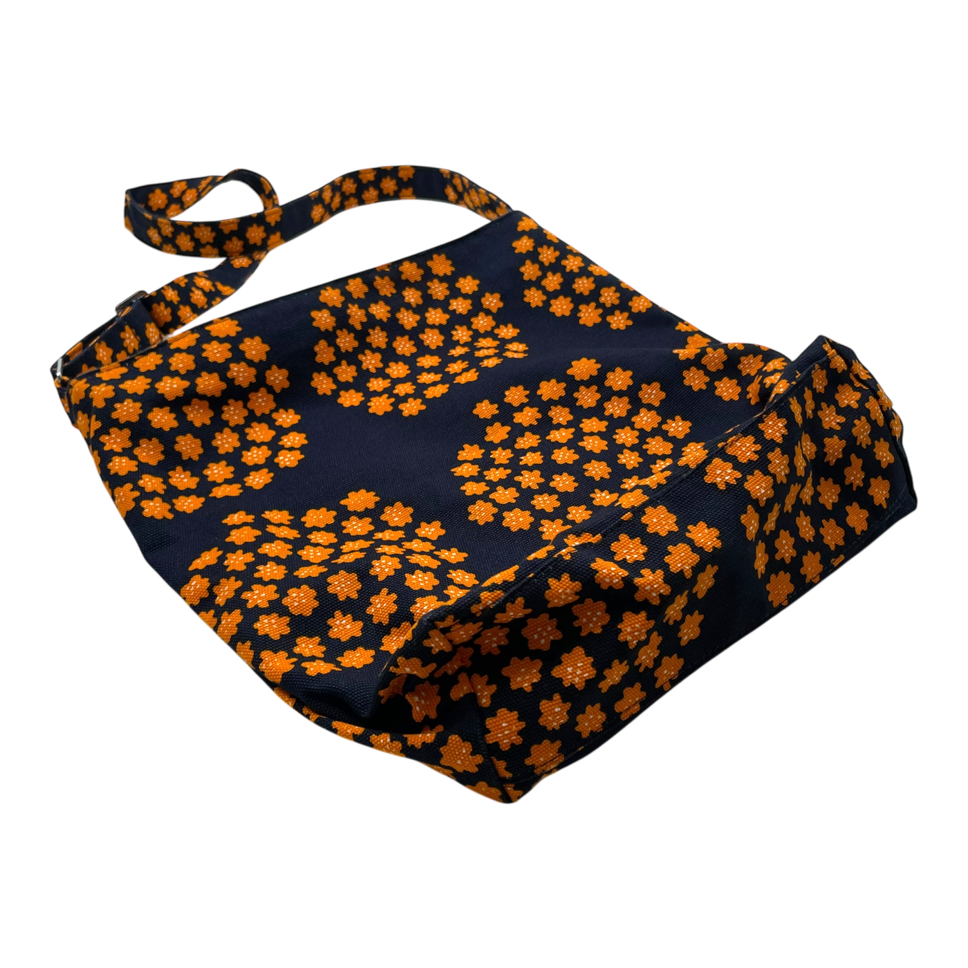Marimekko canvas shopper bag, flowers
