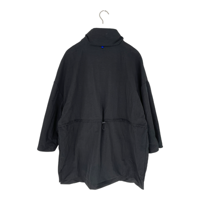 Embassy of Bricks and Logs vista raincoat, black | unisex S