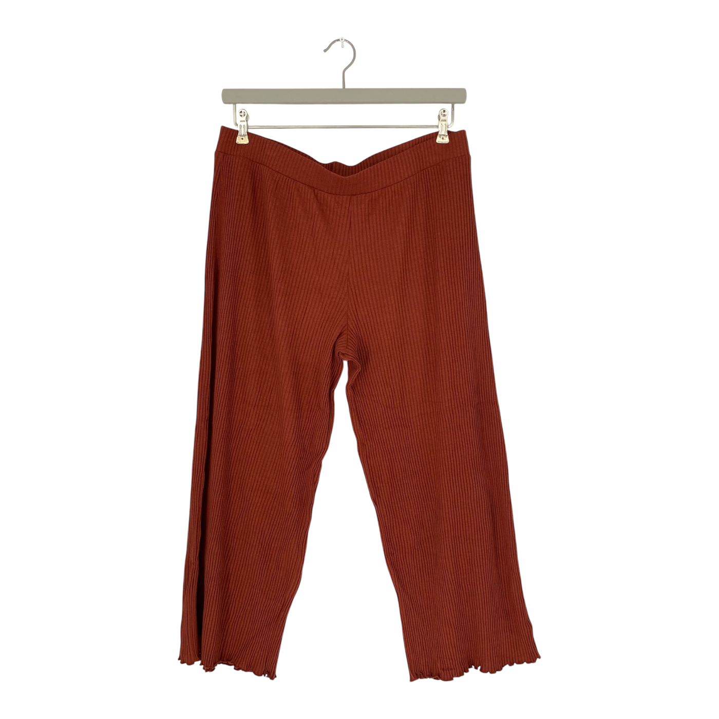 Toive wide rib culottes, brown | woman XL