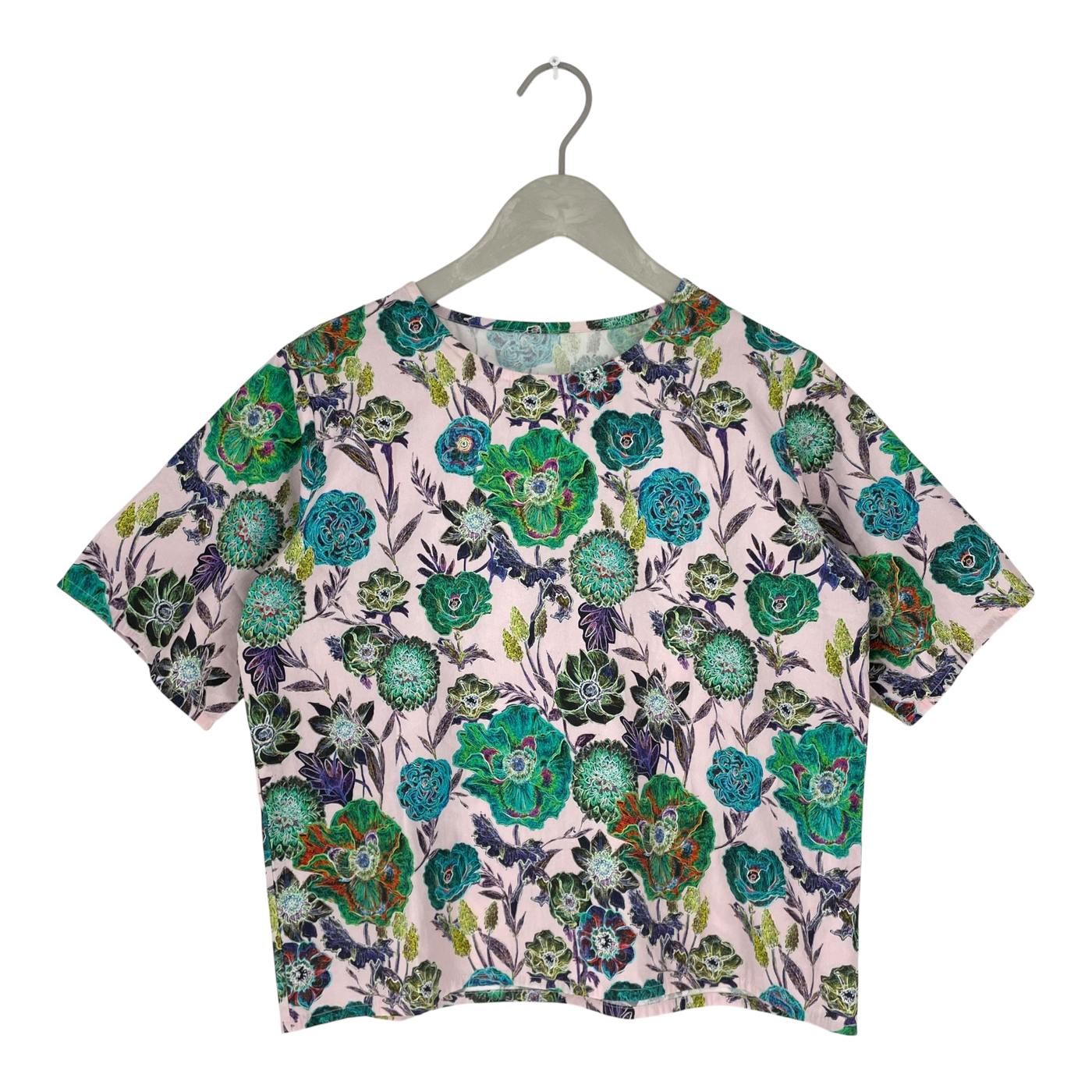 Vimma woven shirt, flowers | woman S