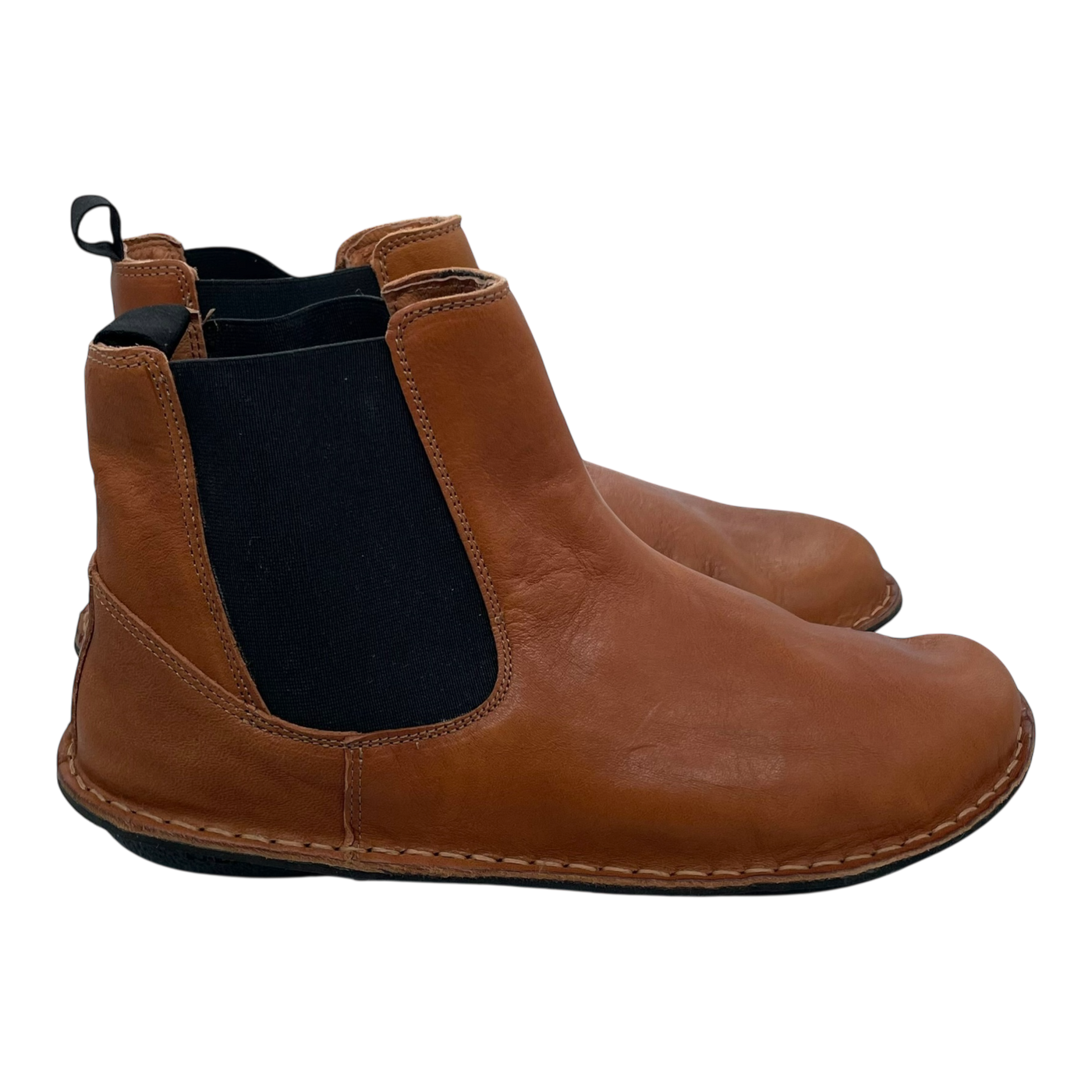 VIBAe Helsinki leather boots, cognac brown | 37