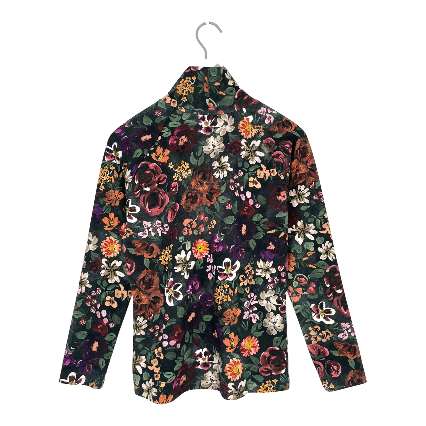 Versonpuoti turtleneck shirt, flowers | woman M