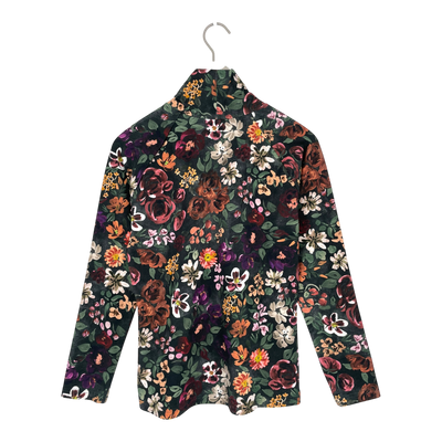 Versonpuoti turtleneck shirt, flowers | woman M