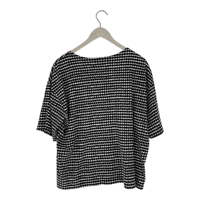 Marimekko x Uniqlo shirt, black / white | woman L