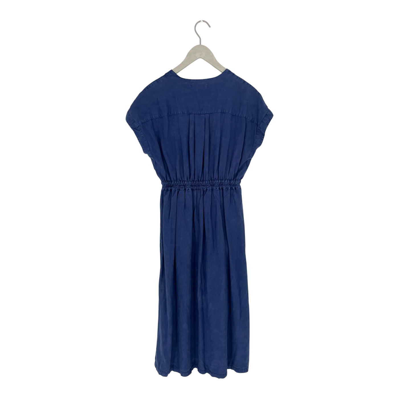 Twothirds button dress, royal blue | woman S