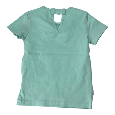 Gugguu bow t-shirt, mint green | 80cm