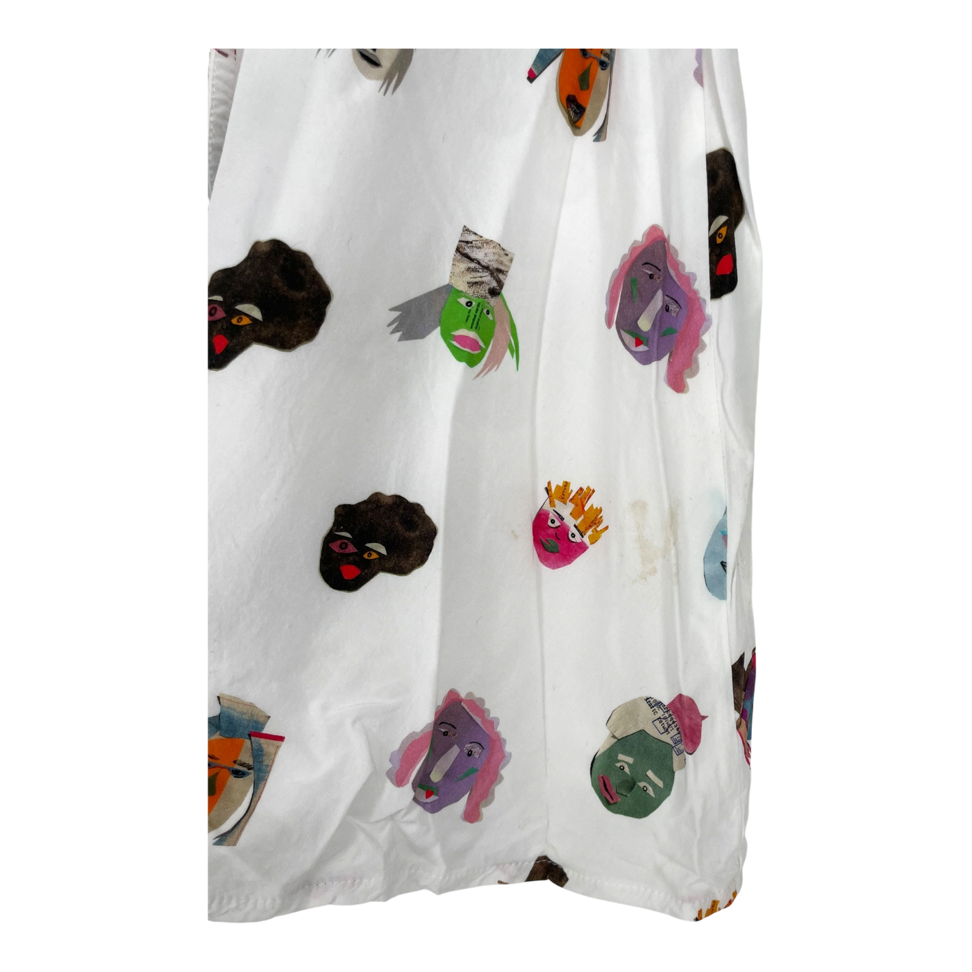 R/H studio skirt, faces | woman XS