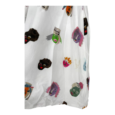 R/H studio skirt, faces | woman XS